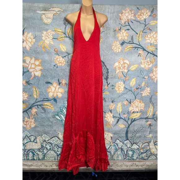 Free People Red Maxi Dress - Picture 5 of 7